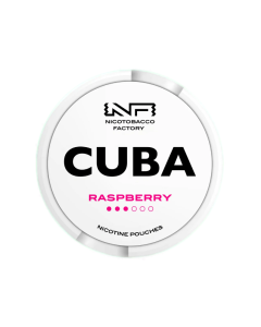 CUBA White Snus - Raspberry 43mg