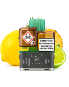 Elfbar Dual 10000 Pods - Lemon Edition 20mg