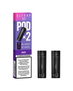 Elfbar 4in1 Pod - Grape 20mg I 2er Pack