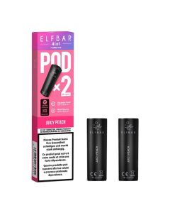 Elfbar 4in1 Pod - Juicy Peach 20mg I 2er Pack