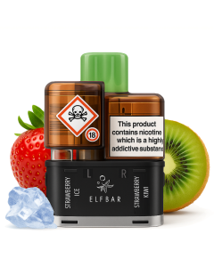 Elfbar Dual 10000 Pods - Strawberry Edition 20mg