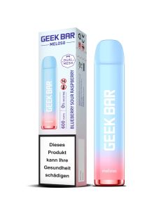 Geek Bar Meloso 600 - Blueberry Sour Raspberry 0mg