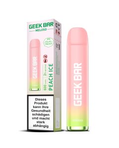 Geek Bar Meloso 600 - Peach Ice 20mg