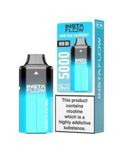 Instaflow 5000 Vape Kit - Sour Blue Raspberry 20mg