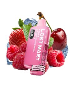 Lost Mary BM6000 Plus Kit - Strawberry Raspberry Cherry Ice 20mg