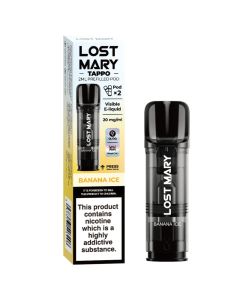Lost Mary Tappo Pods - Banana Ice 20mg