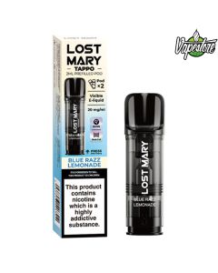 Lost Mary Tappo Pods - Blue Razz lemonade 20mg