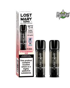 Lost Mary Tappo Pods - Strawberry Ice 20mg