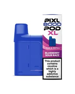 PIXL 8000 Pod - Blueberry Sour Razz 20mg