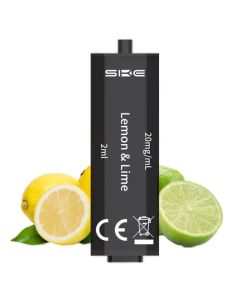 SKE Crystal 4in1 Vorgefüllte Pods - Lemon & Lime |2 Stk.