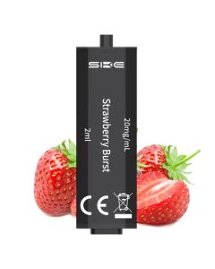 SKE Crystal 4in1 Vorgefüllte Pods - Strawberry Burst | 2 Stk.