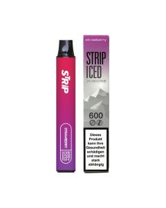 SKE STRIP ICED 600 - Strawberry 20mg