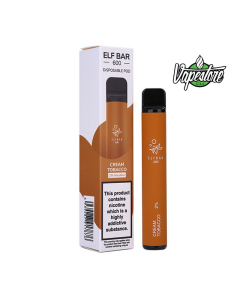 Elfbar 600 -  Cream Tobacco 20mg