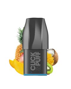 X-Bar Click & Puff Vorgefüllte Pods - Tropical Punch