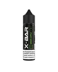 X-Bar - Green Apple 50ml Shortfill