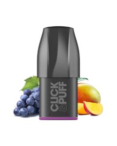 X-Bar Click & Puff Vorgefüllte Pods - Mango Grape